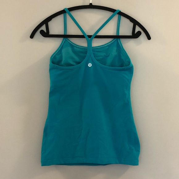 Lululemon aqua blue workout top - Picture 4 of 4